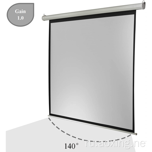 6x102cm Потолочные висящие моторизованные проекционные экраны
